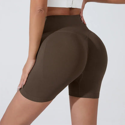 Women's High-Waist Breathable Yoga Shorts