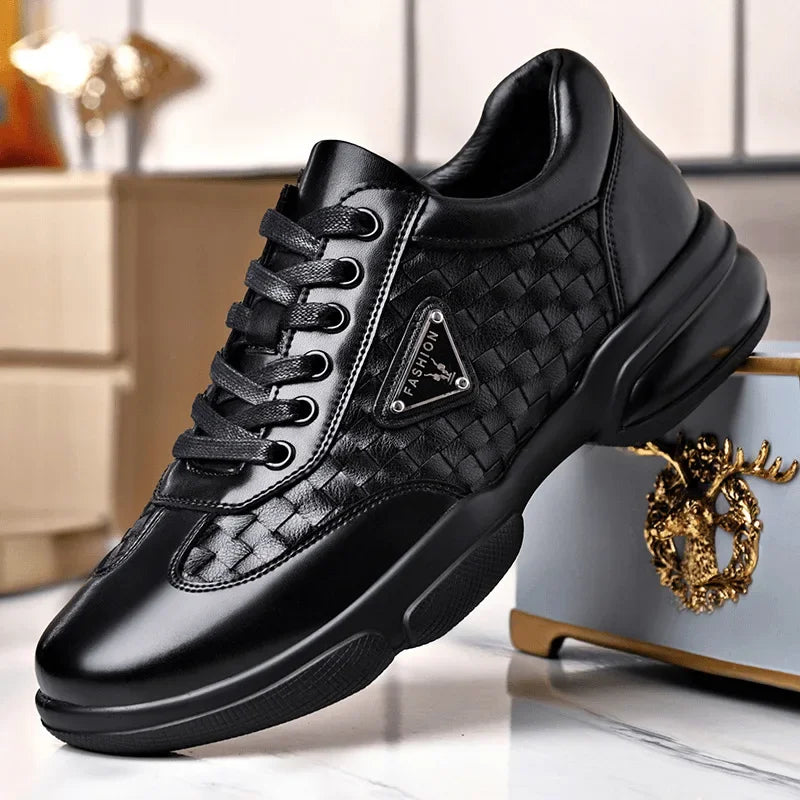 Casual Leather Training Wear Resistant Sneakers Outdoor - Empire P.E