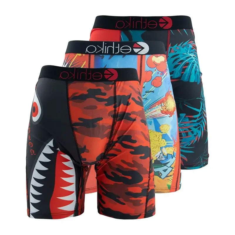 3Pcs Sexy Men Underwear Boxer Shorts - Empire P.E