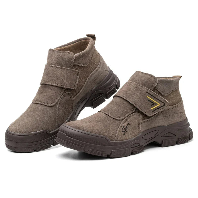 Construction Work Boots Anti-smash Anti-puncture Safety Shoes - Empire P.E