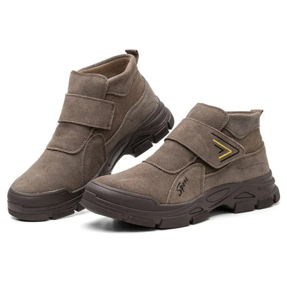 Construction Work Boots Anti-smash Anti-puncture Safety Shoes - Empire P.E