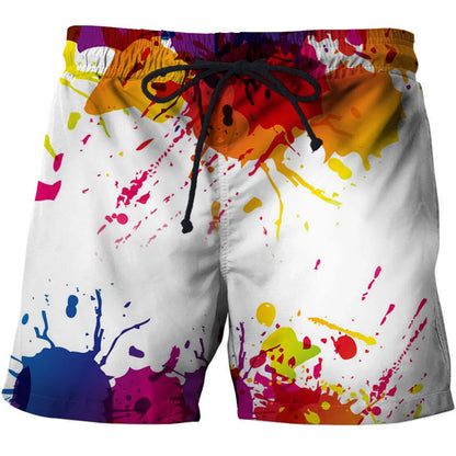 Summer Men's Quick Drying Hawaii Holiday Sports Swimming Trunks