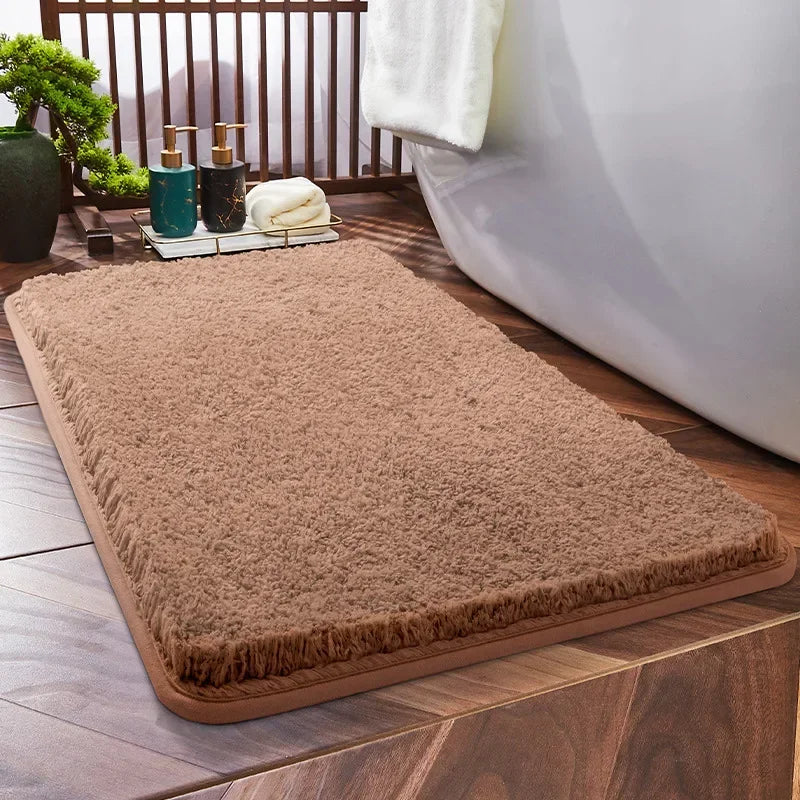Household Bathroom Foot Mat Thicken Solid Color - Empire P.E