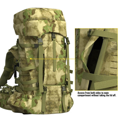 Military ILBE Army Large Rucksack with Detacheable Tactical Assault Backpack - Empire P.E