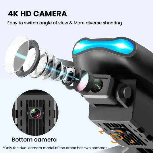 E99Pro Drone HD Professional 4k drone Dual Camera WIFI - Empire P.E