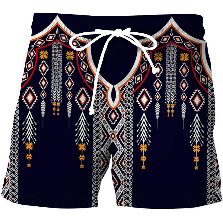 Summer Men's Quick Drying Hawaii Holiday Sports Swimming Trunks