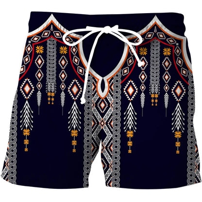 Summer Men's Quick Drying Hawaii Holiday Sports Swimming Trunks