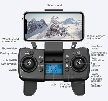 Drone L900 Pro 4K Professional 5G GPS HD Dual Camera Photography Brushless Foldable Quadcopter RC Distance 1.2KM Drones Toys - Empire P.E