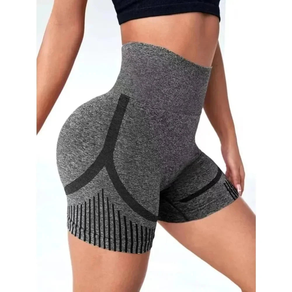 Women Yoga Shorts High Waist Workout Shorts