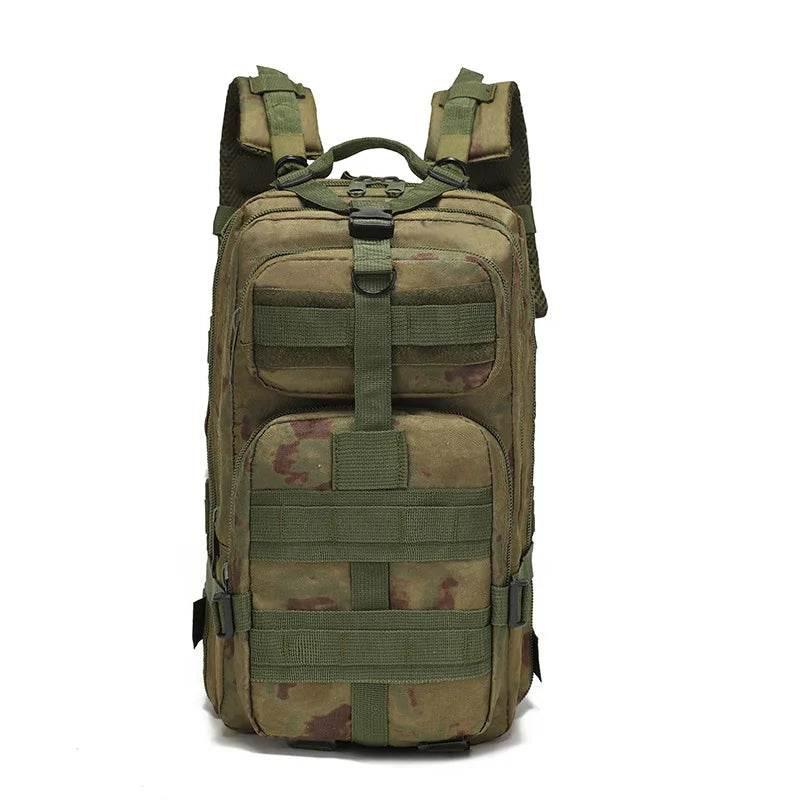 Men's Classic Tactical Backpack Travel Sports Camouflage Bag Outdoor Climbing Hunting Backpack Fishing Hiking Nylon 3P Pack Bag - Empire P.E