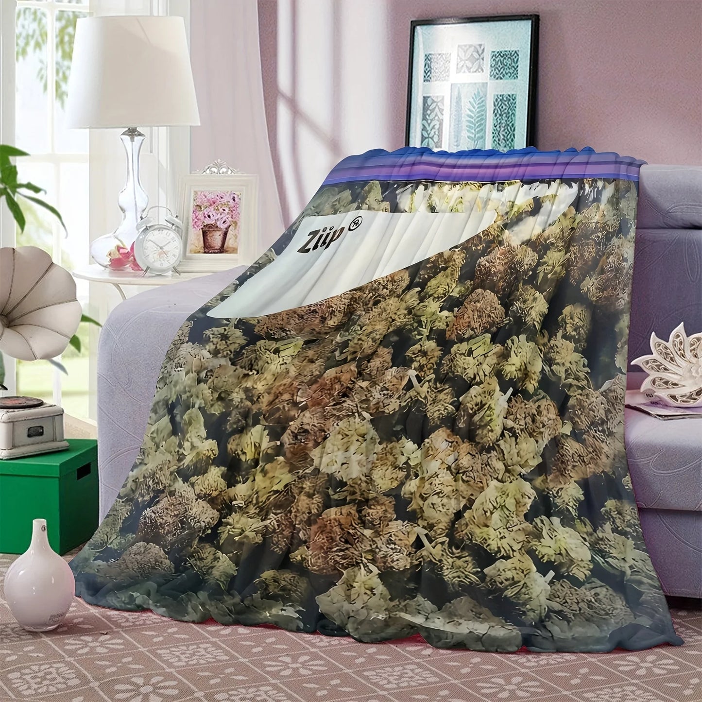Top Pick Dank Weed Plant Blanket
