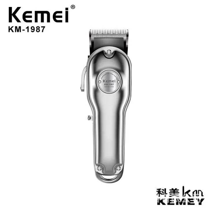 Kemei KM-1987 Electric Hair Clipper Fast Charging and 5 Hours Long Time Working Hair Trimmer Hair Cutting Machine for Men - Empire P.E