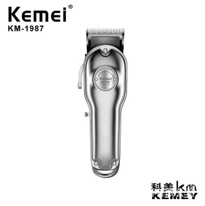 Kemei KM-1987 Electric Hair Clipper Fast Charging and 5 Hours Long Time Working Hair Trimmer Hair Cutting Machine for Men - Empire P.E