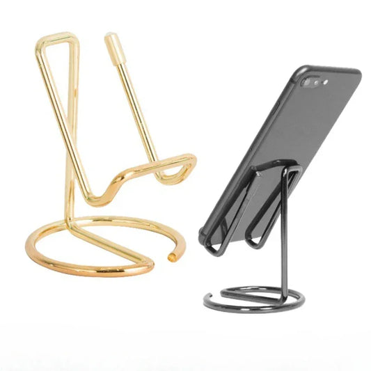 Simple Universal Metal Phone Holder  Stand Rack