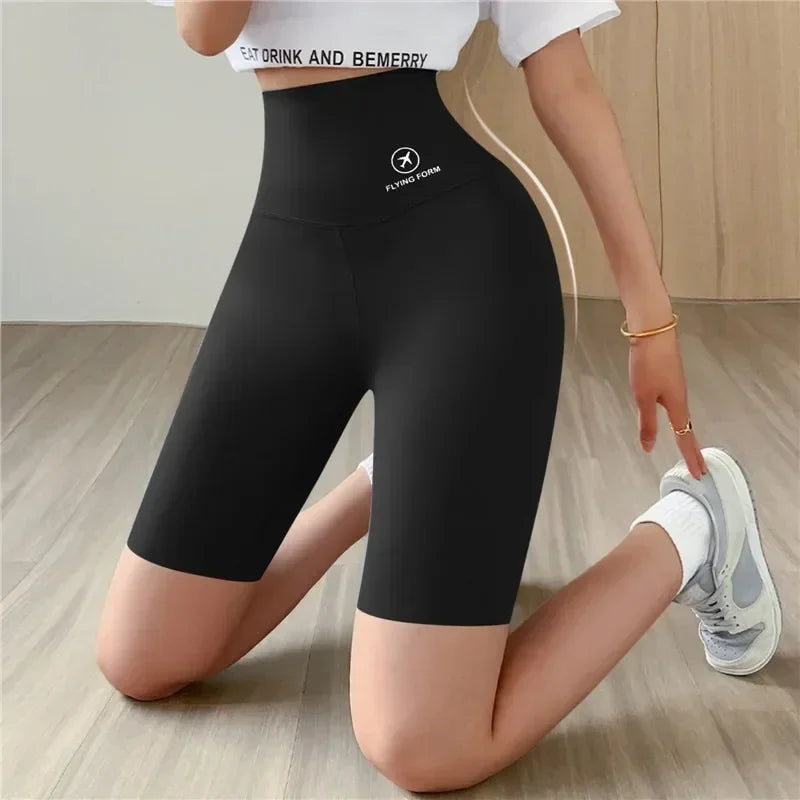 Seamless Women Sports Shorts High Waist Fitness Jogging Body Shaping Boxers Push Up Scrunch Butt Biker Slim Underwear - Empire P.E