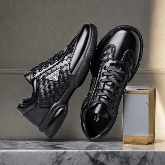 Casual Leather Training Wear Resistant Sneakers Outdoor - Empire P.E