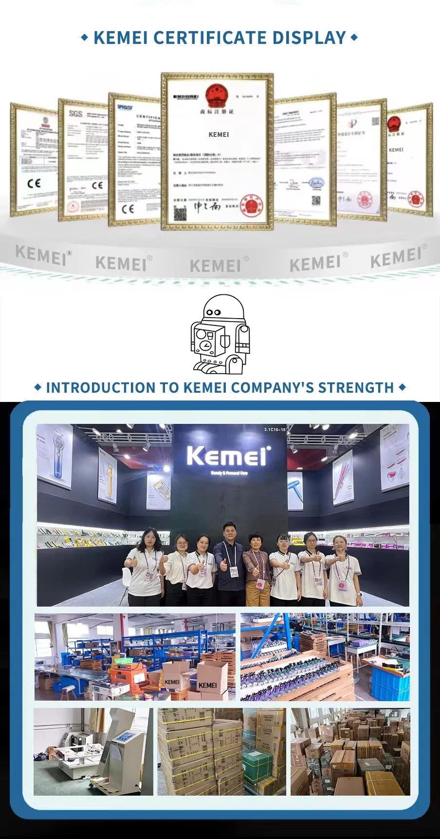 KEMEI Profession Hair & Beard Trimmer For Men - Empire P.E