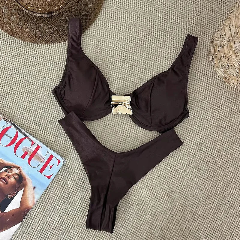Women's 2025 Sexy Brazilian Bikini Set
