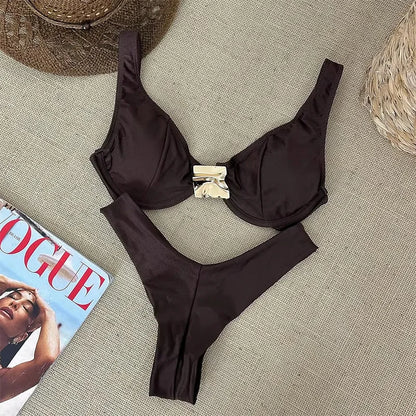 Women's 2025 Sexy Brazilian Bikini Set