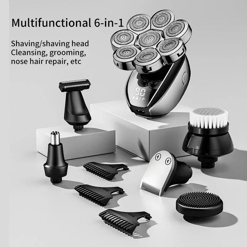 6In1 Electric Head Shaver For Bald Men 7 Blades - Empire P.E