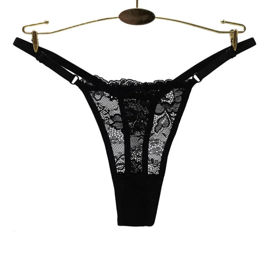3PCS Adjustable Sexy Transparent Thong Panties - Empire P.E