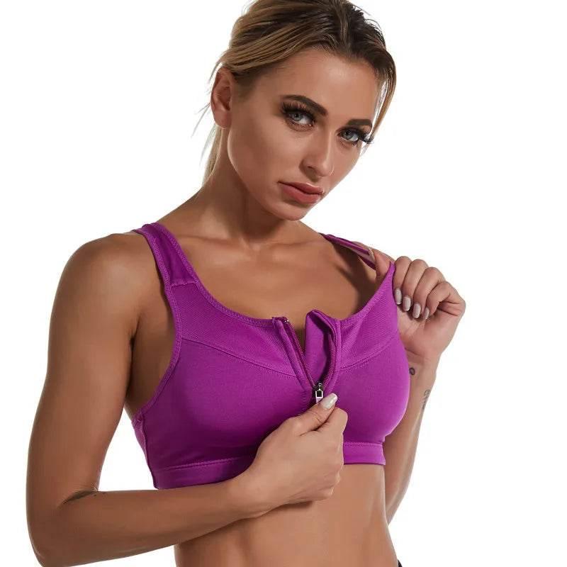 Fitness Women Sportswear Sports Bra Crop Top Feminine Sport Top Bras For Fitness Gym Female Underwear Running Push Up Brassiere - Empire P.E