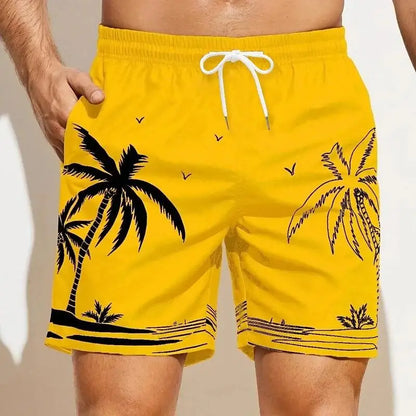 Summer Men's Quick Drying Hawaii Holiday Sports Swimming Trunks