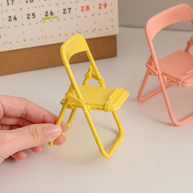 Mini Chair Shape Mobile Phone Stand