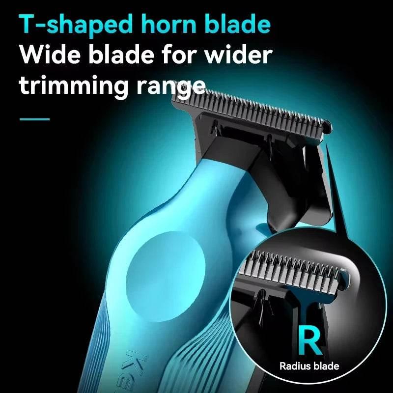 Kemei KM-1858 9000RPM 10W Hair Clipper,KM-264 Rechargeable Electric Trimmer,Original KM-T95 Shaver For Men Barber Clippers Kit - Empire P.E