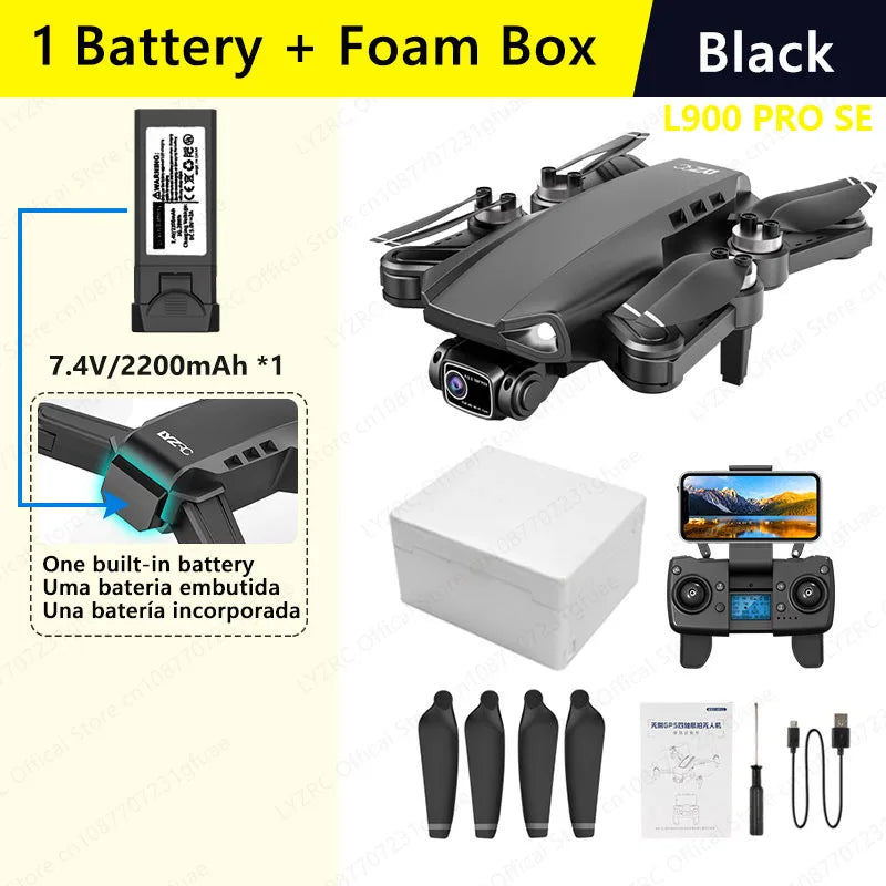 Motor GPS 4K Professional Drone