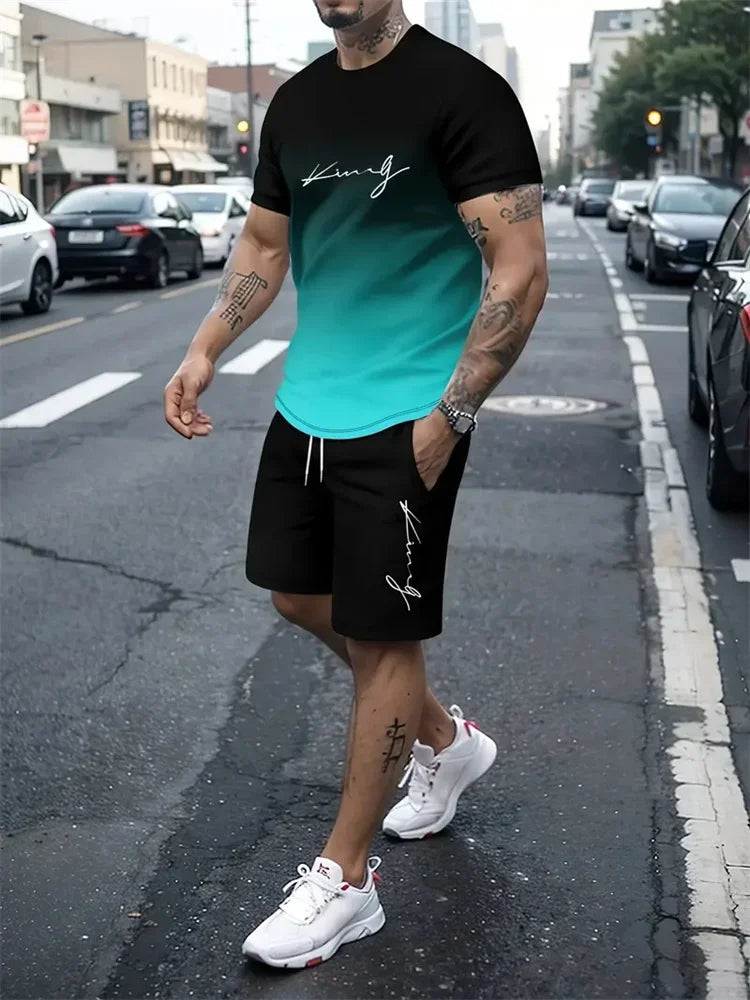 New Men's Outfit Summer Short Sleeve - Empire P.E