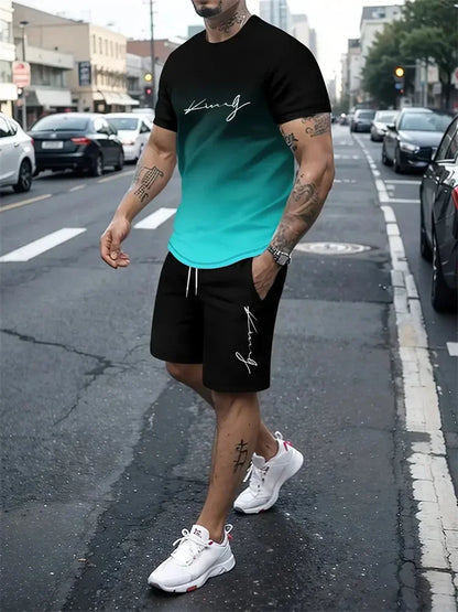 New Men's Outfit Summer Short Sleeve - Empire P.E