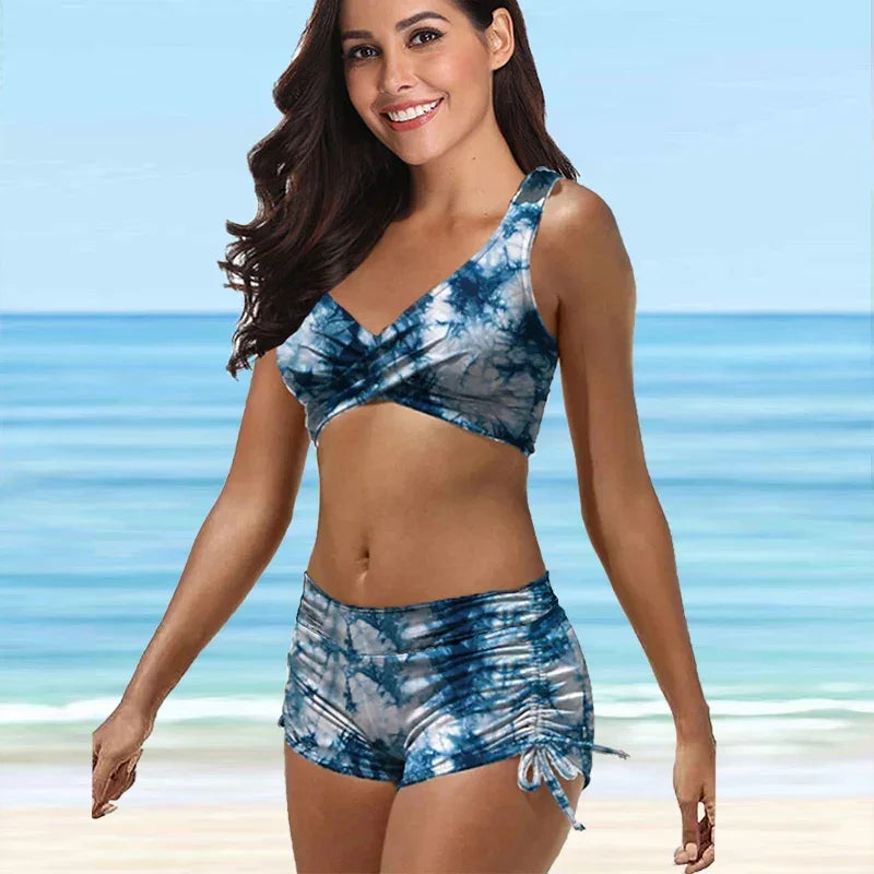 Camo Solid Color Print Vest Trend Set