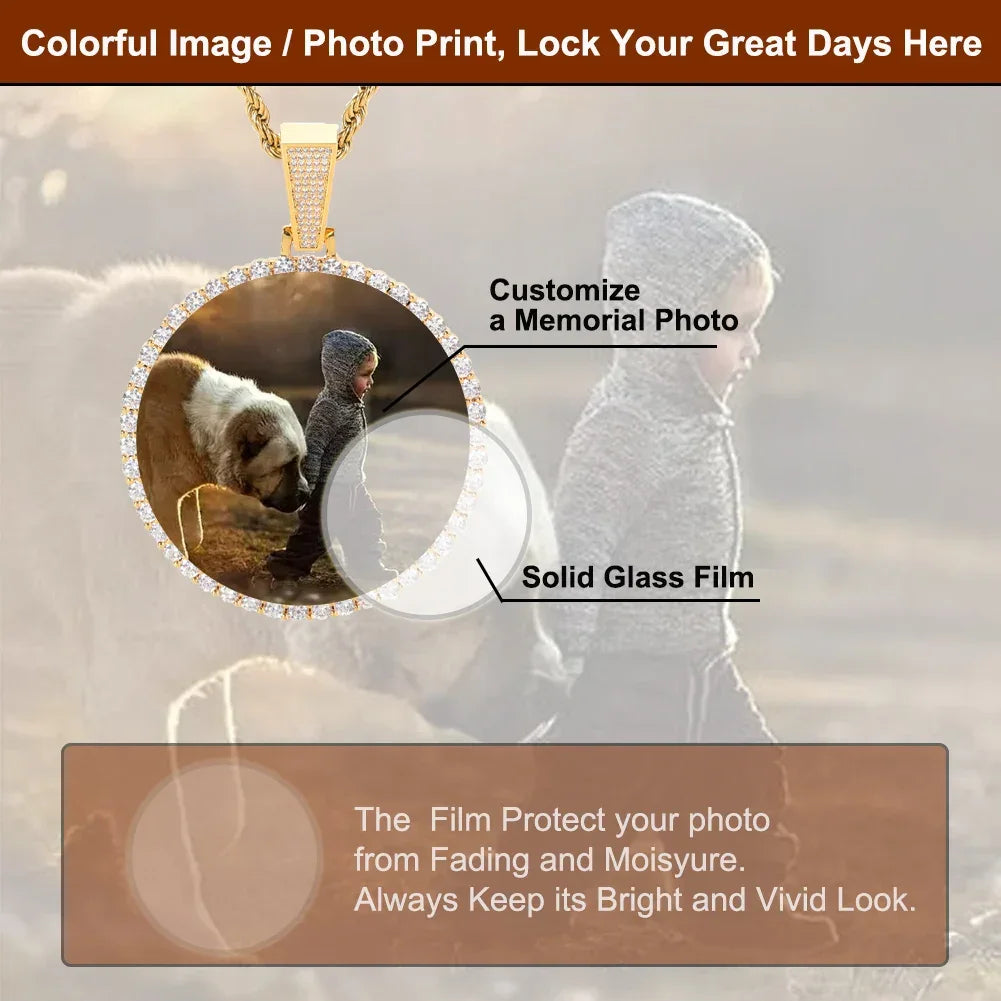 Custom Made Big Photo Medallions - Empire P.E