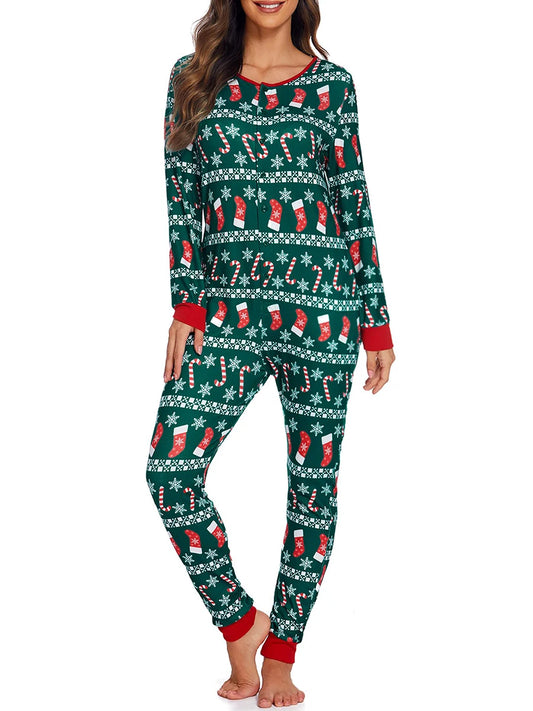 Women's Christmas Pajamas - Empire P.E