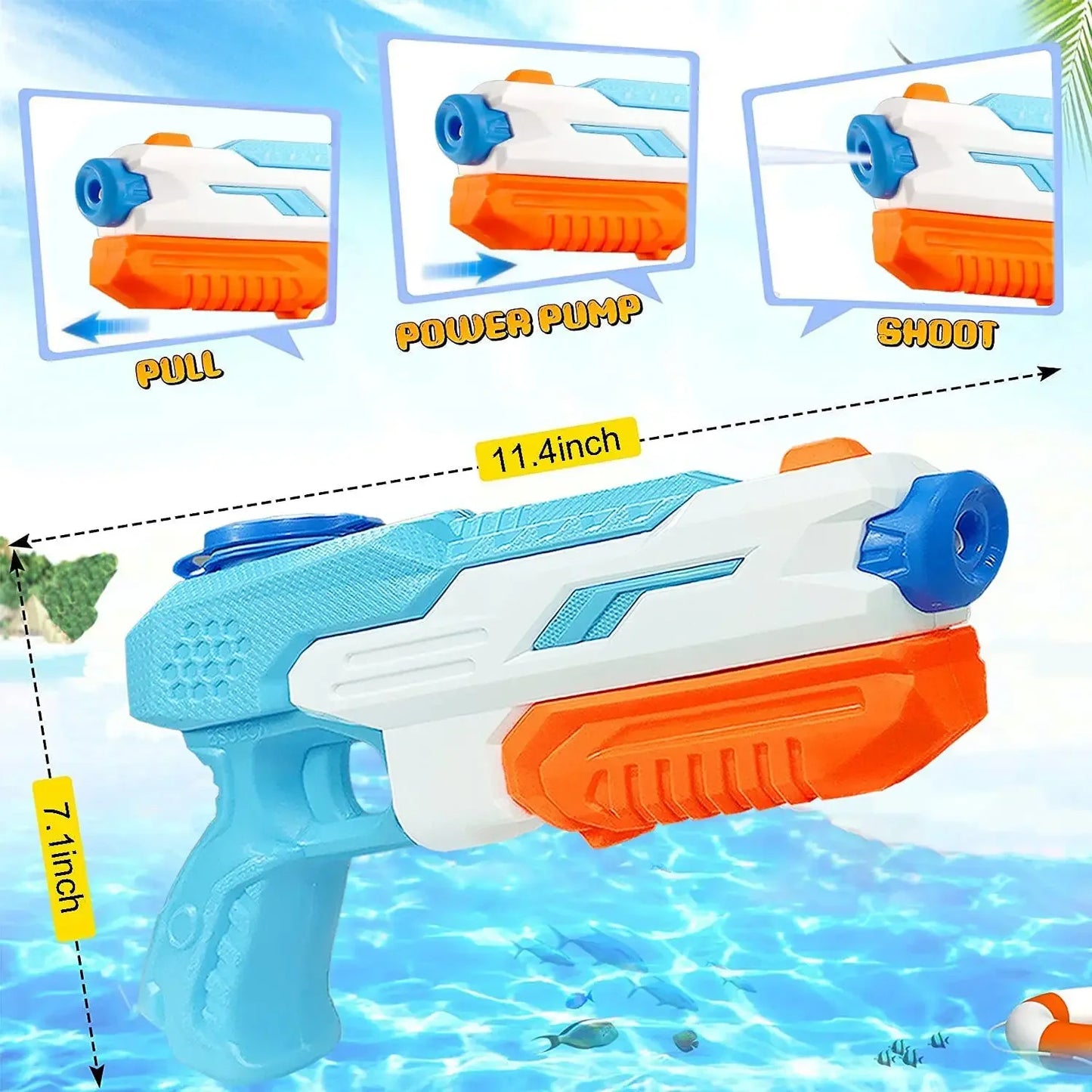 Summer Soaker Squirt Guns - Empire P.E