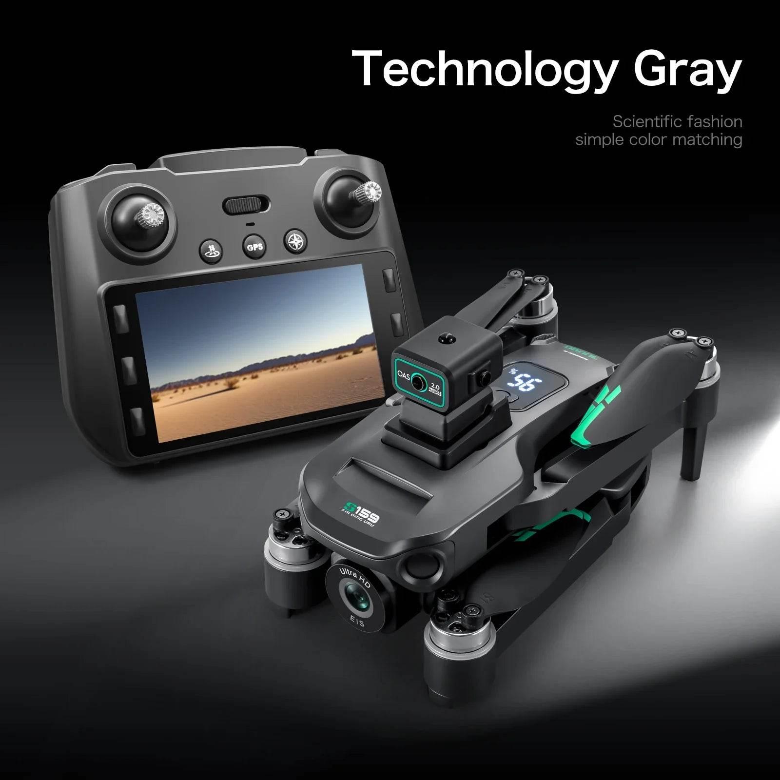 2024 New S Drone Professional 8k Camera Four-Axis Aerial Photography with Screen Remote Control 5G WIFI GPS FPV Dron RC 5000M - Empire P.E