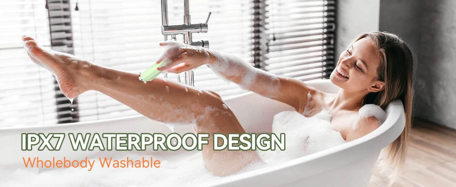 MAXGROOM Body Hair Trimmer Shaver for Men Ball Trimmer for Groin Pubic Replaceable Ceramic Blade Electric IXP7Waterproof Clipper - Empire P.E