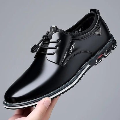 Mens Casual Oxford Pointed Toe Slip on Shoes - Empire P.E