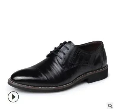 Classic Men Dress Shoes Pointed Toe Business Casual Men Formal Shoes - Empire P.E