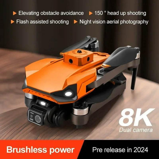 New RG608PRO Drone GPS 8K HD Camera Optical Flow Positioning Obstacle Avoidance Brushless Motor Foldable Quadcopter Drone Toys - Empire P.E