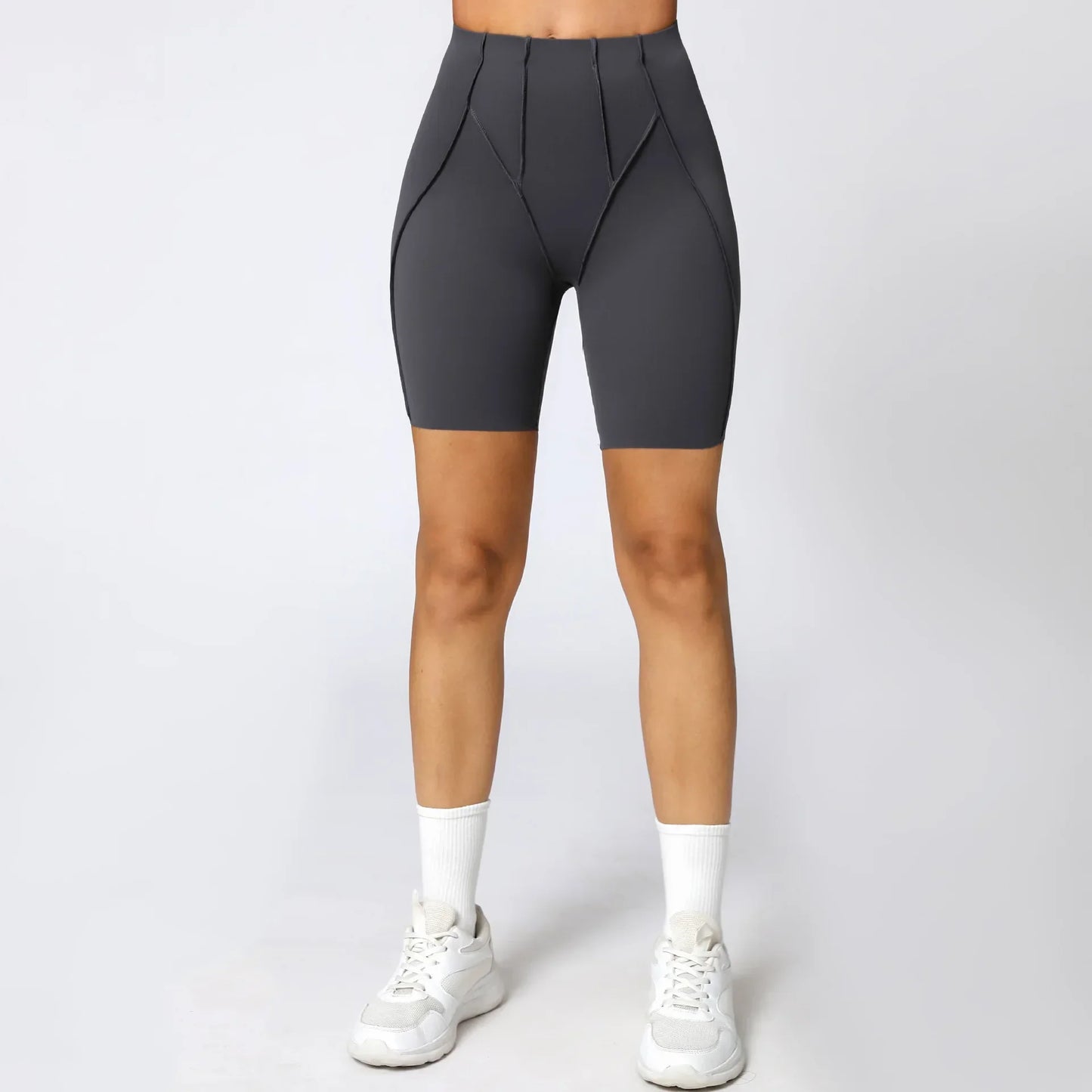 Seamless Yoga Shorts Sports Fitness High-waisted Tight-fitting - Empire P.E