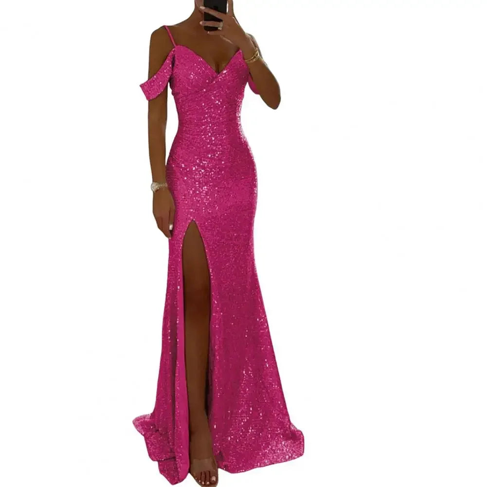 Women Sequin Suspender Dress Sexy Shiny - Empire P.E