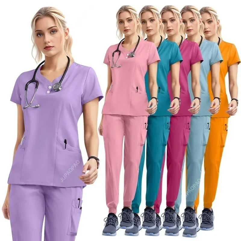 Scrubs Set Women Jogger Workwear - Empire P.E