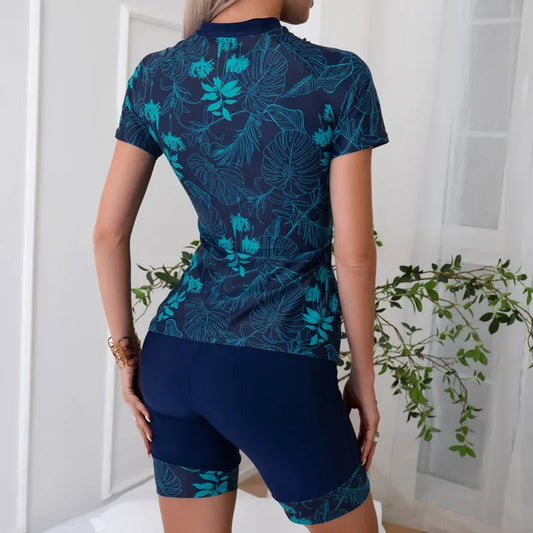 New Print Separate Swimsuits Tankini Set - Empire P.E