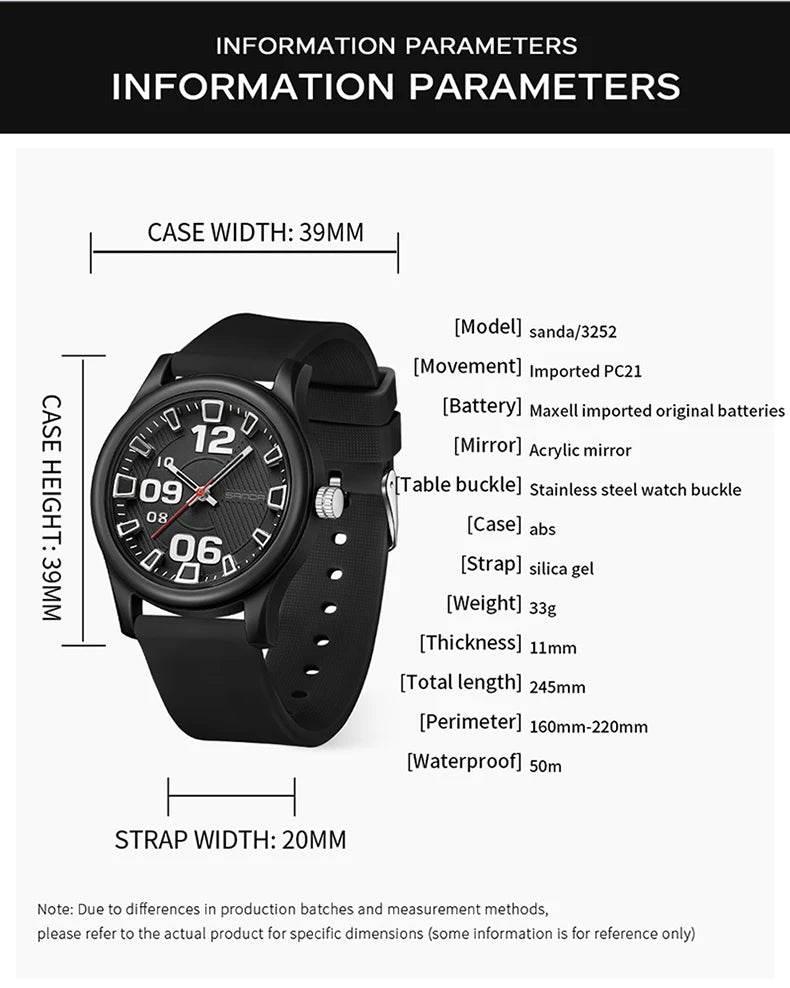 Fashion women's watches Soft silicone strap - Empire P.E