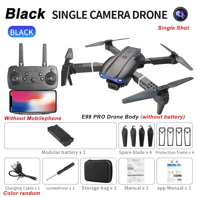 RC Drone 4K Professional With 1080P Wide Angle HD Camera - Empire P.E