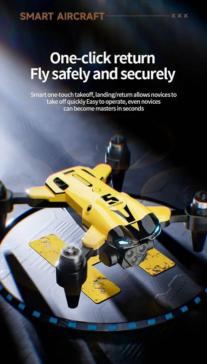M5 Drone 4K Professional HD Dual Camera 5G Wifi Obstacle Avoidance Brushless Motor Foldable Quadcopter RC Distance Toys Gift - Empire P.E