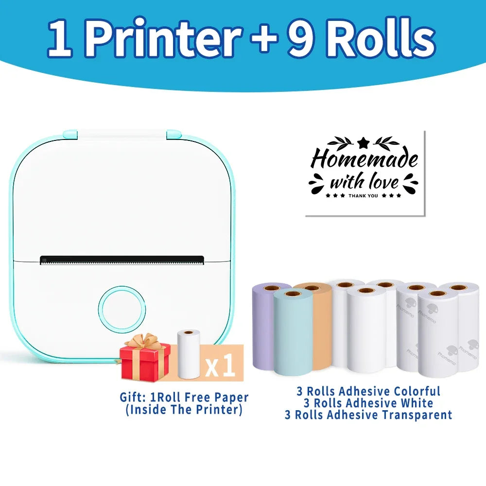 Portable Mini Thermal Printer Wireless - Empire P.E
