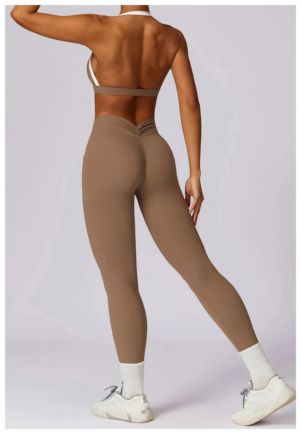 Yoga Set 2PCS Women Sportswear Push Up Workout Clothes - Empire P.E